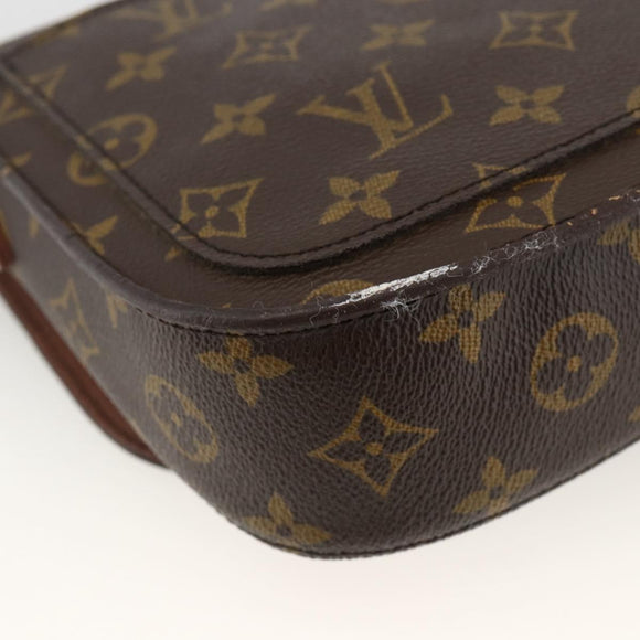 LOUIS VUITTON Monogram Saint Cloud MM Shoulder Bag M51243 LV Auth LNZ492