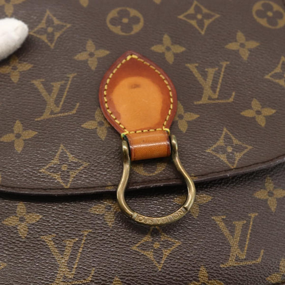 LOUIS VUITTON Monogram Saint Cloud MM Shoulder Bag M51243 LV Auth LNZ492