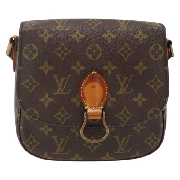 LOUIS VUITTON Monogram Saint Cloud MM Shoulder Bag M51243 LV Auth LNZ492