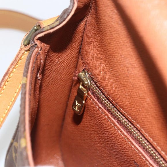LOUIS VUITTON Monogram Saint Cloud MM Shoulder Bag M51243 LV Auth LNZ492