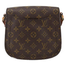 LOUIS VUITTON Monogram Saint Cloud MM Shoulder Bag M51243 LV Auth LNZ492-2