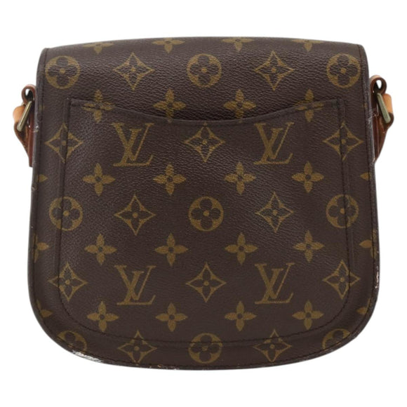 LOUIS VUITTON Monogram Saint Cloud MM Shoulder Bag M51243 LV Auth LNZ492