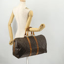 LOUIS VUITTON Monogram Keepall Bandouliere 45 Boston Bag M41418 LV Auth LNZ497-23