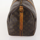 LOUIS VUITTON Monogram Keepall Bandouliere 45 Boston Bag M41418 LV Auth LNZ497-4