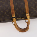 LOUIS VUITTON Monogram Keepall Bandouliere 45 Boston Bag M41418 LV Auth LNZ497-7