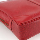 LOUIS VUITTON Epi Porte Documents Voyage Business Bag Red M54477 LV Auth LNZ498-11