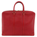 LOUIS VUITTON Epi Porte Documents Voyage Business Bag Red M54477 LV Auth LNZ498-2