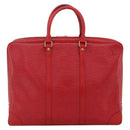 LOUIS VUITTON Epi Porte Documents Voyage Business Bag Red M54477 LV Auth LNZ498-3
