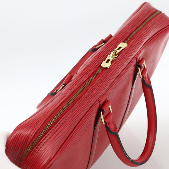 LOUIS VUITTON Epi Porte Documents Voyage Business Bag Red M54477 LV Auth LNZ498