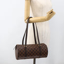 LOUIS VUITTON Damier Ebene Papillon 30 Hand Bag N51303 LV Auth LNZ506M-23