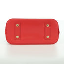 LOUIS VUITTON Monogram Totem Alma BB Hand Bag Red M41659 LV Auth LNZ513SAM-5