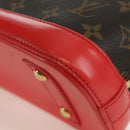 LOUIS VUITTON Monogram Totem Alma BB Hand Bag Red M41659 LV Auth LNZ513SAM-19