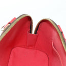 LOUIS VUITTON Monogram Totem Alma BB Hand Bag Red M41659 LV Auth LNZ513SAM-22