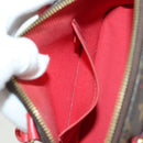LOUIS VUITTON Monogram Totem Alma BB Hand Bag Red M41659 LV Auth LNZ513SAM-24