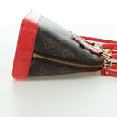 LOUIS VUITTON Monogram Totem Alma BB Hand Bag Red M41659 LV Auth LNZ513SAM-4