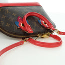 LOUIS VUITTON Monogram Totem Alma BB Hand Bag Red M41659 LV Auth LNZ513SAM-6