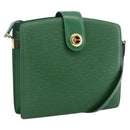 LOUIS VUITTON Epi Capuchin Shoulder Bag Green M52344 LV Auth LNZ522-1
