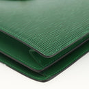 LOUIS VUITTON Epi Capuchin Shoulder Bag Green M52344 LV Auth LNZ522-14