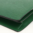 LOUIS VUITTON Epi Capuchin Shoulder Bag Green M52344 LV Auth LNZ522-15