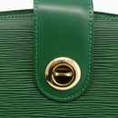 LOUIS VUITTON Epi Capuchin Shoulder Bag Green M52344 LV Auth LNZ522-17