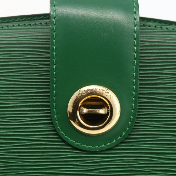 LOUIS VUITTON Epi Capuchin Shoulder Bag Green M52344 LV Auth LNZ522