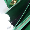 LOUIS VUITTON Epi Capuchin Shoulder Bag Green M52344 LV Auth LNZ522-21