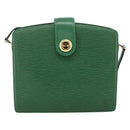 LOUIS VUITTON Epi Capuchin Shoulder Bag Green M52344 LV Auth LNZ522-13