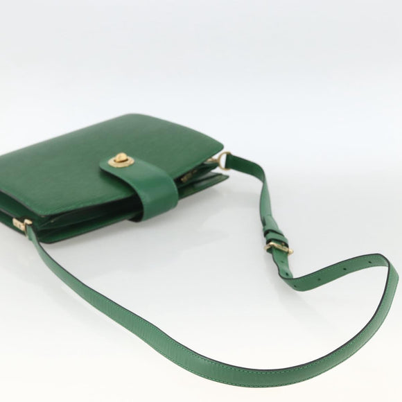 LOUIS VUITTON Epi Capuchin Shoulder Bag Green M52344 LV Auth LNZ522