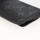 LOUIS VUITTON Monogram Eclipse Etui Lunette Woody Case GI0296 LV Auth LNZ530M-10