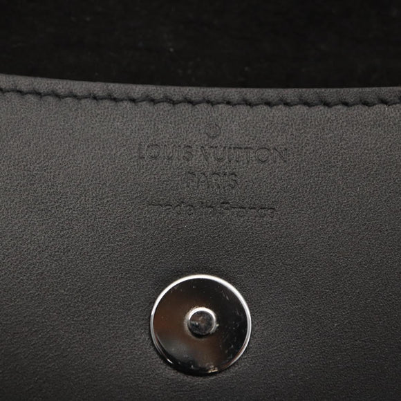 LOUIS VUITTON Monogram Eclipse Etui Lunette Woody Case GI0296 LV Auth LNZ530M