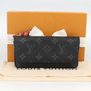 LOUIS VUITTON Monogram Eclipse Etui Lunette Woody Case GI0296 LV Auth LNZ530M-18