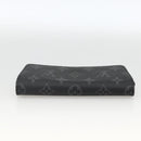 LOUIS VUITTON Monogram Eclipse Etui Lunette Woody Case GI0296 LV Auth LNZ530M-6