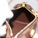 LOUIS VUITTON Damier Ebene Mini Speedy Hand Bag LV Auth LNZ532SM-21
