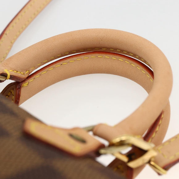 LOUIS VUITTON Damier Ebene Mini Speedy Hand Bag LV Auth LNZ532SM