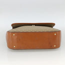 CELINE Macadam Canvas Hand Bag PVC Beige Gold Auth LNZ539-5
