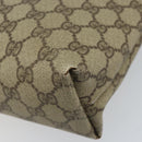 GUCCI GG Supreme Tote Bag PVC Beige Gold 002 39 6130 Auth LNZ541-15