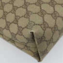 GUCCI GG Supreme Tote Bag PVC Beige Gold 002 39 6130 Auth LNZ541-16