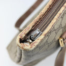 GUCCI GG Supreme Tote Bag PVC Beige Gold 002 39 6130 Auth LNZ541-10