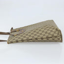 GUCCI GG Supreme Tote Bag PVC Beige Gold 002 39 6130 Auth LNZ541-4