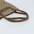 GUCCI GG Supreme Tote Bag PVC Beige Gold 002 39 6130 Auth LNZ541-7