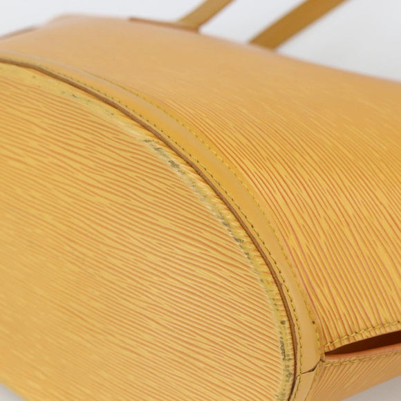 LOUIS VUITTON Epi Saint Jacques Shopping Shoulder Bag Yellow M52269 Auth LNZ549