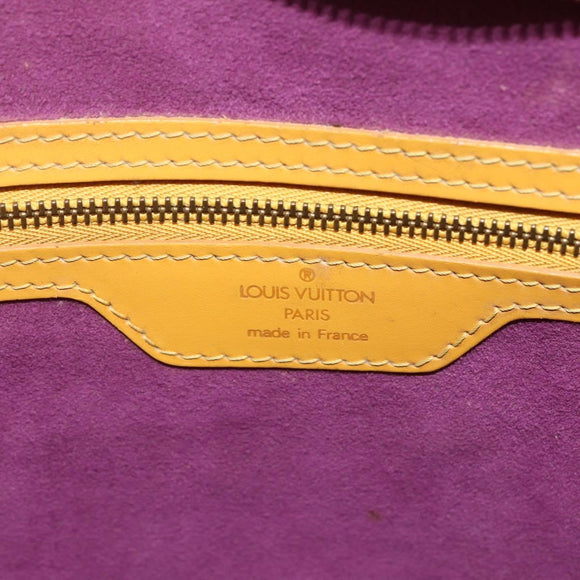 LOUIS VUITTON Epi Saint Jacques Shopping Shoulder Bag Yellow M52269 Auth LNZ549