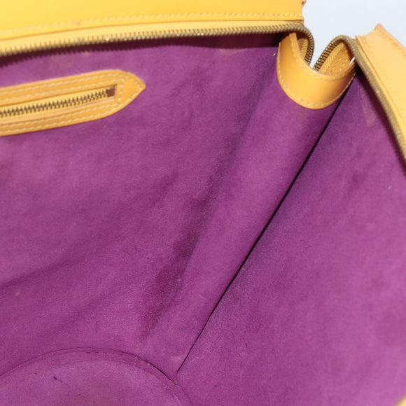LOUIS VUITTON Epi Saint Jacques Shopping Shoulder Bag Yellow M52269 Auth LNZ549