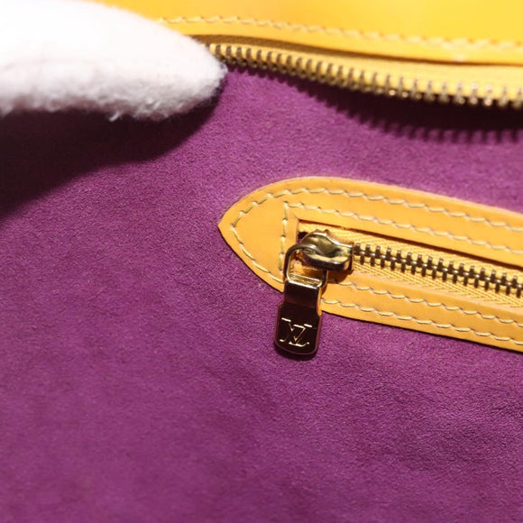 LOUIS VUITTON Epi Saint Jacques Shopping Shoulder Bag Yellow M52269 Auth LNZ549