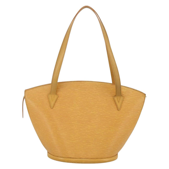 LOUIS VUITTON Epi Saint Jacques Shopping Shoulder Bag Yellow M52269 Auth LNZ549