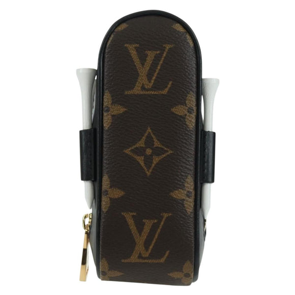 LOUIS VUITTON Monogram Golf Andrews Golfballhülle GI0826 LV Auth LNZ550M