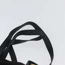 GUCCI Bamboo Backpack Leather Black Gold 003 3444 0030 Auth LNZ554-15