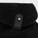 GUCCI Bamboo Backpack Leather Black Gold 003 3444 0030 Auth LNZ554-20