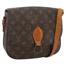 LOUIS VUITTON Monogram Saint Cloud GM Shoulder Bag M51242 LV Auth LNZ555-1
