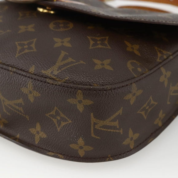 LOUIS VUITTON Monogram Saint Cloud GM Shoulder Bag M51242 LV Auth LNZ555